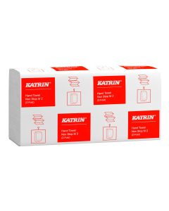 Katrin 106363 käsipaperi M Non-Stop Z-taitto 2-krs valkoinen
