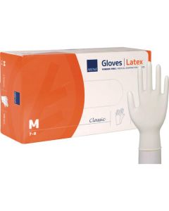 Abena Classic lateksikäsine M karh. sormenpäät