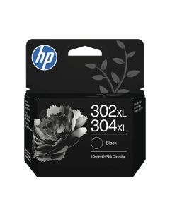 HP 302XL/304XL mustesuihkupatruuna musta