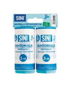 Sini vaihtorulla teippiharjaan 2-pack