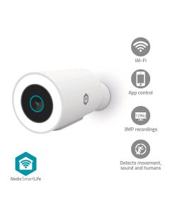 Nedis SmartLife valvontakamera ulkokäyttöön