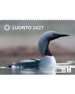 Luonto – Seinäkalenteri – Suomalaisia eläimiä