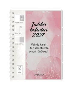 Indeksi kalenteri – Pöytäkalenteri – Vaihdettava kansikuva