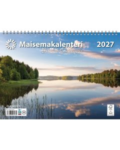 Maisemakalenteri – Seinäkalenteri – kolmikielinen