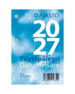 Pöytäpäivyri/Datumvisare – Pöytäkalenteri – Klassinen päivyri pöydälle