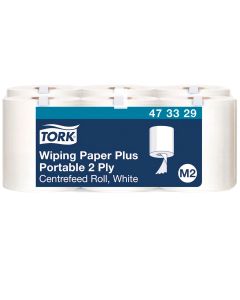 Tork® 473329 vetopyyhe M2 2-krs, 1 kpl=6 rullaa