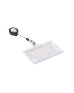 Durable 8224 kulkukorttikotelo 54 x 90mm + jojo kovamuovia