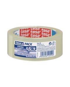Tesa® 57165 strong pp pakkausteippi 38mm x 66m kirkas
