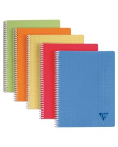 Clairefontaine linicolor vihko a4/90 5 x 5 ruudut