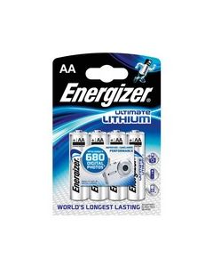 Energizer® ultimate lithium™ litium paristo aa lr6