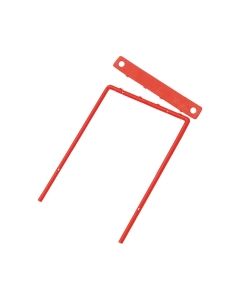 Arkistohaarukka f-binder 8 cm punainen