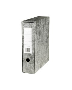 Marble kotelomappi a4 80mm marmori