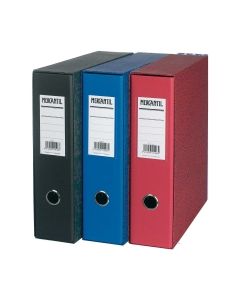 Mercantil kotelomappi a4 etikettitasku sininen