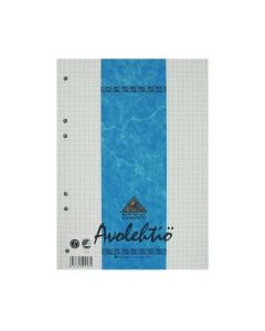 Paperipiste liimalehtiö a4 ruudutettu 7x7mm