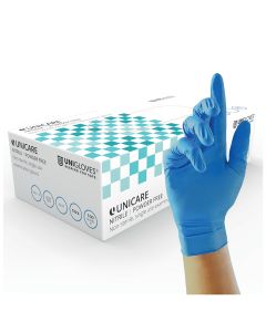 Unicare GS003 Nitriilikäsine sininen L