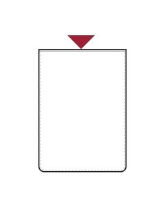 Muovikotelo 115 x 158mm pvc kirkas ylhäältä auki