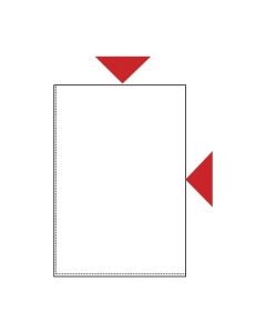 Muovitasku a3 120mic pp appelsiinipinta