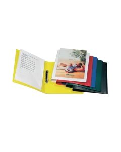 Minimappi a4 25mm 2-renkainen pp keltainen