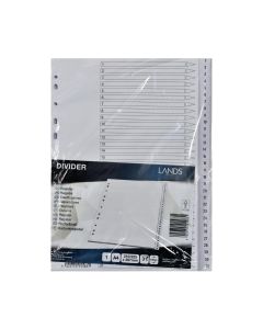 Hakemisto 1-31 a4 kartonki valkoinen