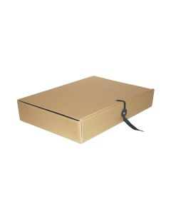 Arkistokotelo nappi/nauha 80mm 1