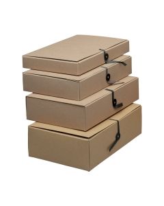 Arkistokotelo TA 504 nappi/nauha 100mm