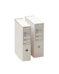 Arkistolaatikko A4 70mm etikettipainatus valkoinen