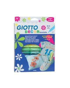 Giotto tekstiilitussi sivellinkärki värilajitelma