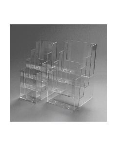 Esiteteline pöytämalli 4c160 a5 4-osainen kirkas