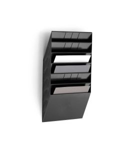 Esiteteline seinämalli A4 vaaka 6-osainen musta