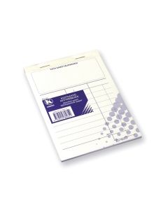 Karisto kuittilomake 89612 a6 2x50 jäljentävä numeroitu