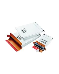 Postituslaatikko cp65 tarrasuljenta 150 x 230 x 27mm valkoinen