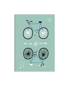 Ajasto muistikirja bike 2026 a5 148 x 210mm