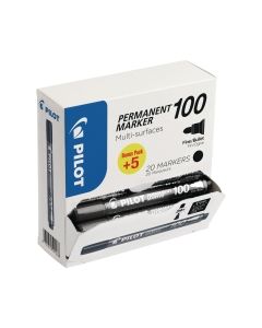 Pilot sca-100 huopakynä pyöreä f musta