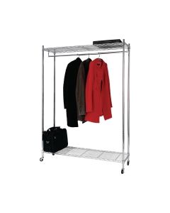 Alba mobi vaatenaulakko metalli pyörillä