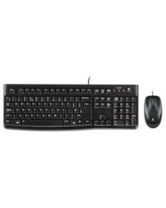 LOGITECH Desktop MK120 langallinen näppäimistö ja hiiri paketti