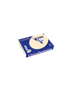 Clairefontaine trophee 1242 väripaperi a4 120g kerma