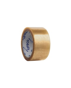 Lyreco pakkausteippi PP 50mm x 66m kirkas, 1 kpl=6 rullaa