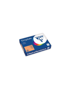 Clairefontaine Trophee 1878 väripaperi A4 80g oranssi, 1 LTK