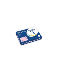 Clairefontaine Trophee 1973 väripaperi A4 80g vaaleanpunainen, 1 LTK