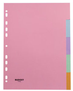 Lyreco välilehti 12-osainen a4 kartonki, välilehti, kansioon välilehti, 