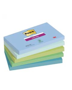 Post-it® Super Sticky Oasis viestilappu 76 x 127 mm