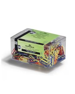 Durable paperiliitin 26mm värilajitelma, 1 kpl=500 liitintä