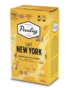 Paulig Café New York kahvi suodatinjauhatus keskipaahto 500g
