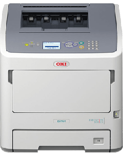 Perushuollettu OKI ES7131W mustavalkotulostin