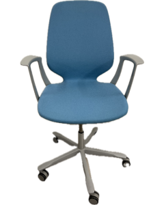 Kinnarps Monroe neuvottelutuoli väri - turkoosi