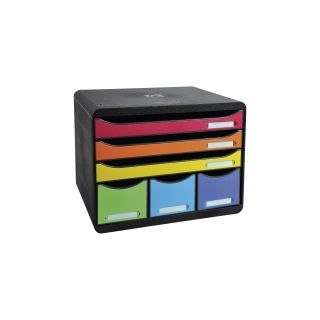Exacompta iderama mini harlequin laatikosto 6-osainen