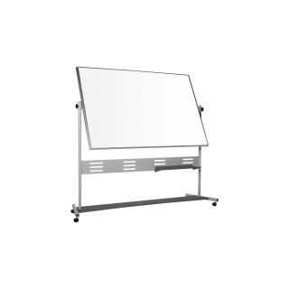 Bi-office evolution valkotaulu magneettinen pyörillä 150 x 120cm