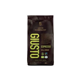 Arvid nordquist giusto espresso kahvipapu tumma paahto 500g
