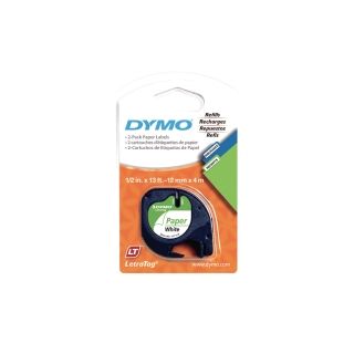 Dymo® nauha letratag® 12mm x 4m paperi valkoinen