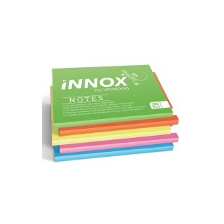Innox sähköstaattiset viestilaput 10 x 7cm värilajitelma